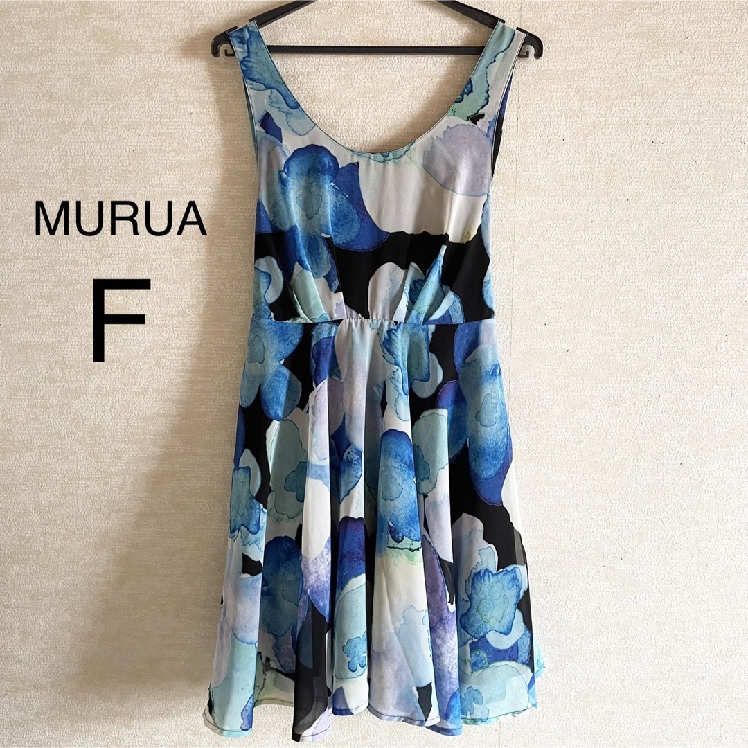 MURUA(ムルーア)の【夏物SALE】MURUAミニワンピース レディースのワンピース(ミニワンピース)の商品写真