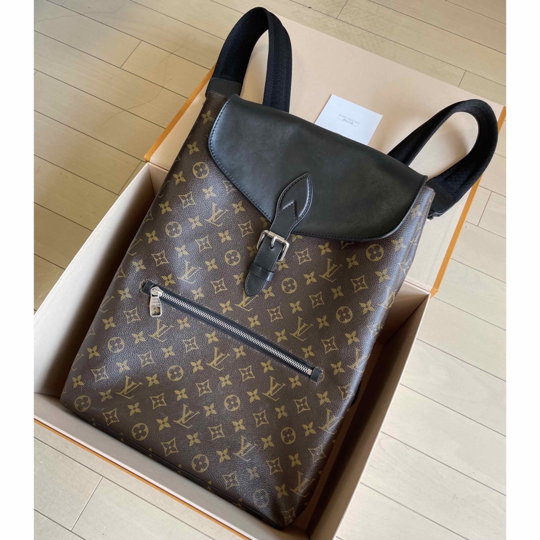 Louis Vuitton Parku リュック モノグラム・マカサー