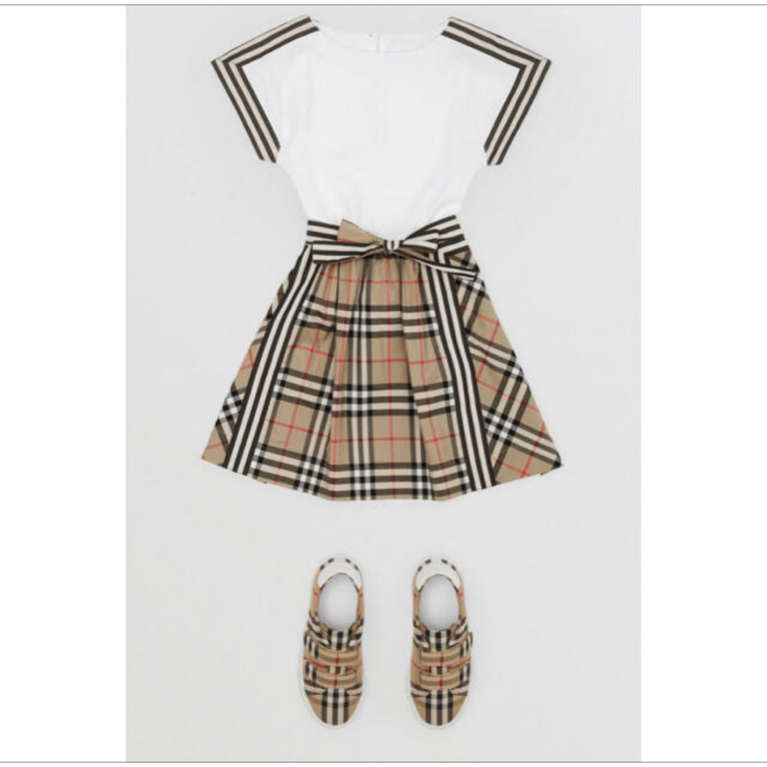 BURBERRY - 美品 バーバリー ヴィンテージチェック コットンワンピース