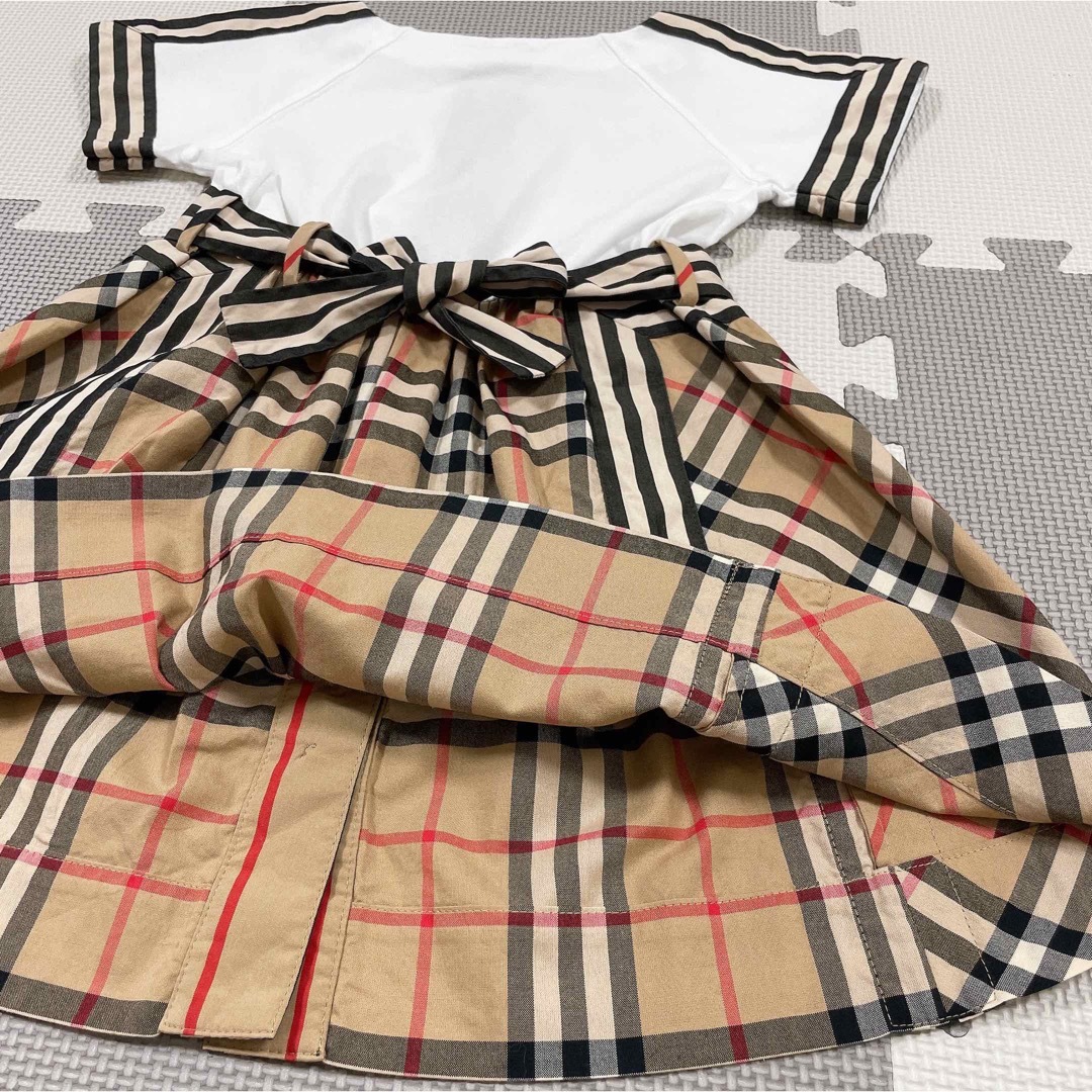 BURBERRY - 美品 バーバリー ヴィンテージチェック コットンワンピース