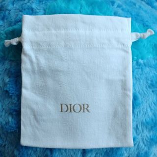 クリスチャンディオール(Christian Dior)のDior　布袋　クリスチャン・ディオール　白　袋　1個(ポーチ)