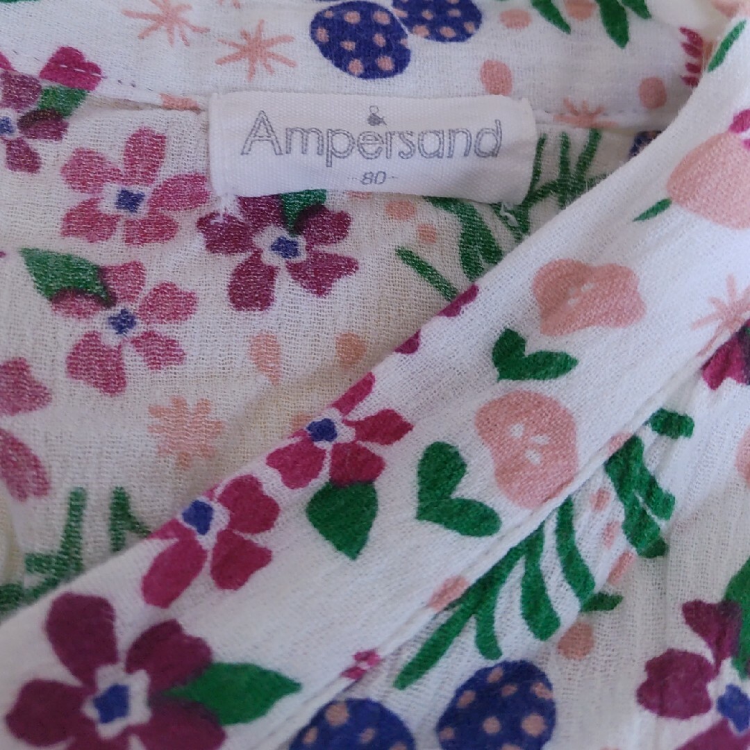 ampersand(アンパサンド)のAmpersand 80cm 浴衣 甚平 キッズ/ベビー/マタニティのベビー服(~85cm)(甚平/浴衣)の商品写真