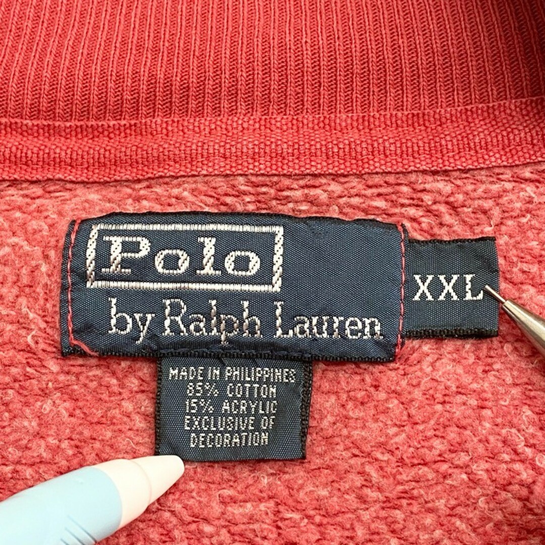 POLO トレーナー　L  ビッグポニー　カーキ