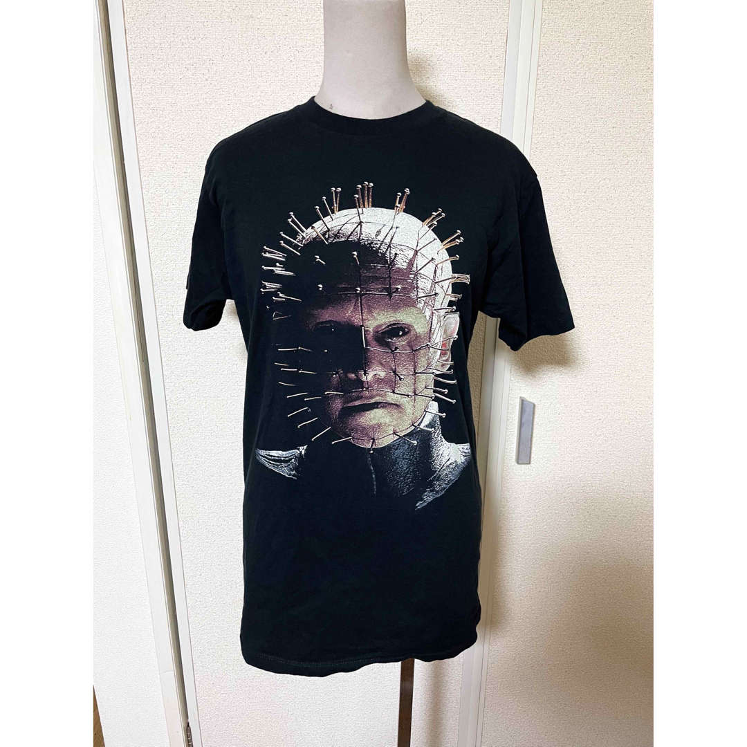 ピンヘッド Tシャツ ヘルレイザー DBD ホラー 映画 黒 綿 ピンヘッド Tシャツ ヘルレイザー DBD ホラー 映画 黒 綿