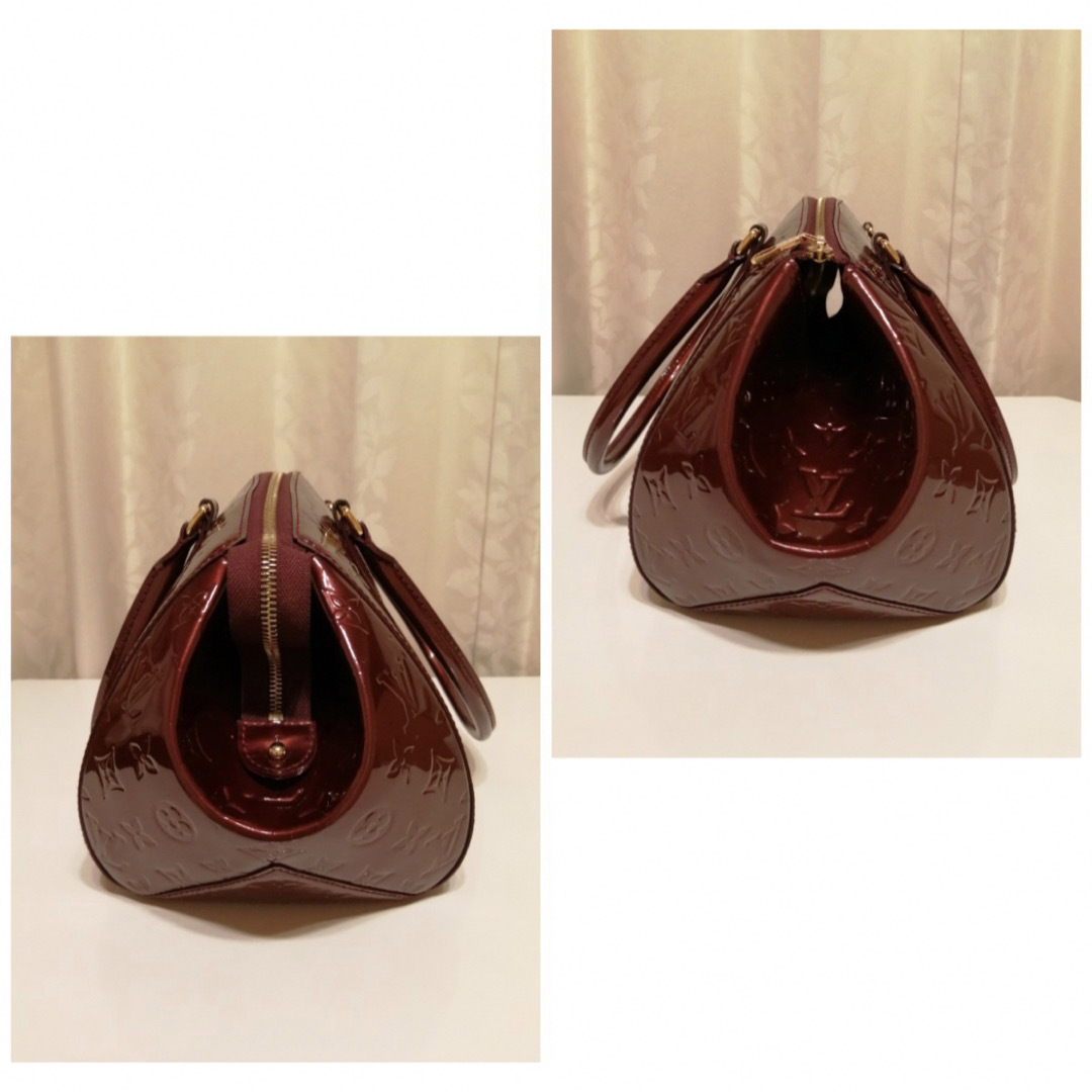 ルイヴィトン】モノグラムヴェルニ シャーウッドGM 【極美品