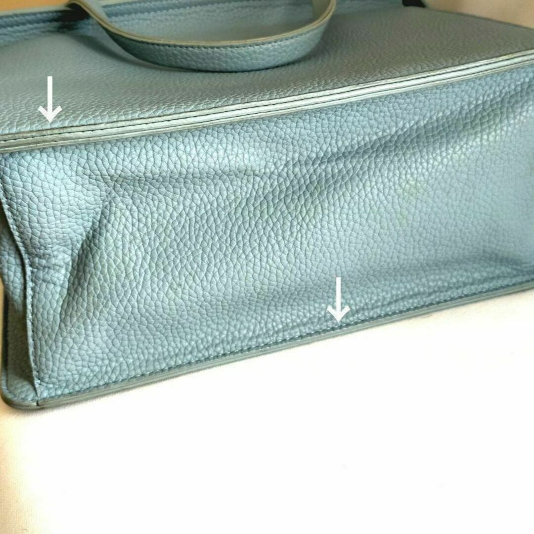 宅配便配送 レディース JEANASIS 3wayバッグ ブルー 合皮 ハンドバッグ