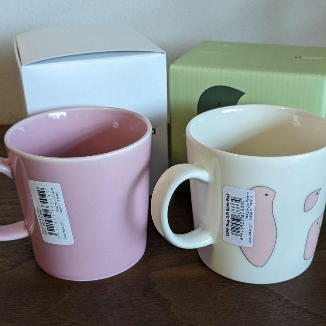 イッタラ ティーマ ローズ&ミナペルホネン マグカップ 新品