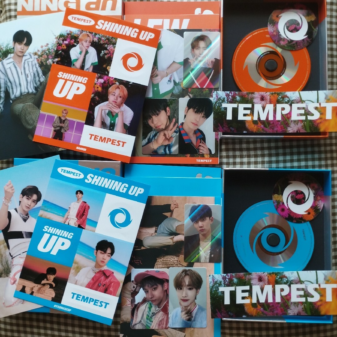 TEMPEST アルバム CD トレカ ポスカ ステッカーKPOP