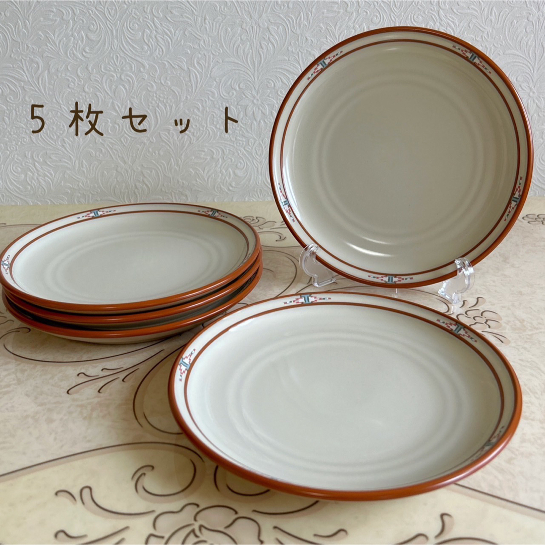 ノリタケ Noritake ストーンウェア ボルダーリッジ プレート　5枚　 皿