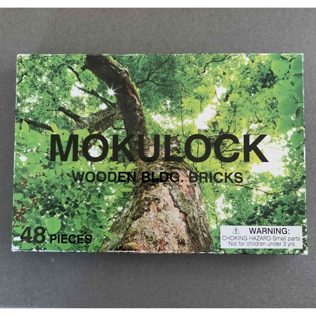 MOKULOCK もくロック　木製ブロック キッズ/ベビー/マタニティのおもちゃ(積み木/ブロック)の商品写真