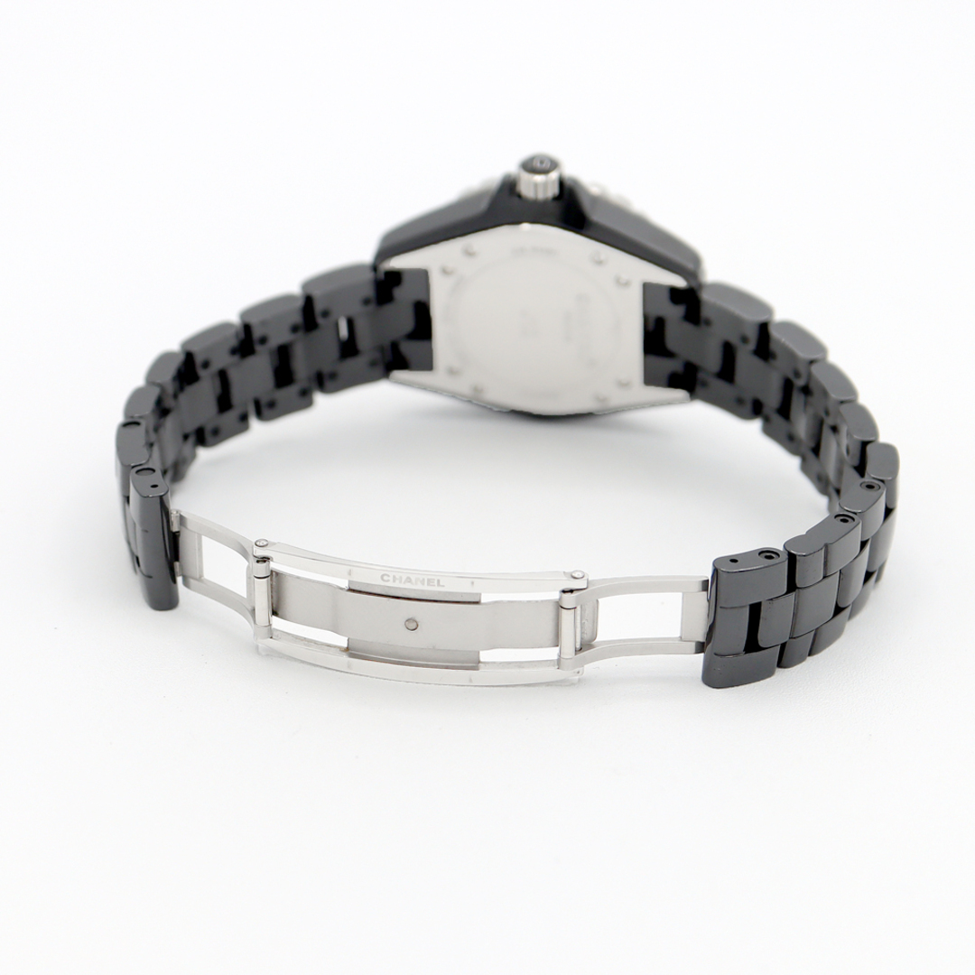 CHANEL - 電池交換済 CHANEL シャネル J12 33mm H2130 デイト CHANEL - 電池交換済 CHANEL シャネル J12 33mm H2130 デイト