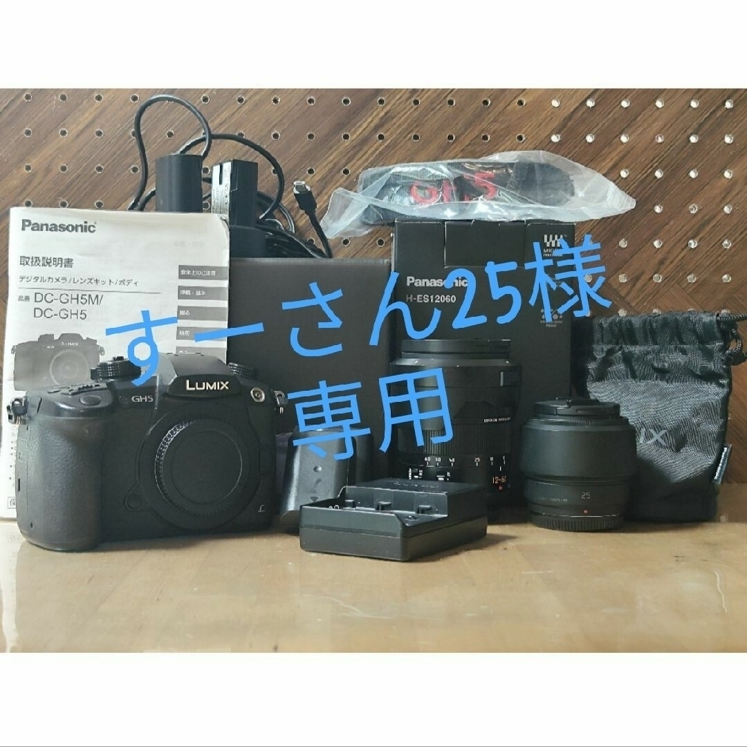 【土日限定価格！】パナソニック　LUMIX　GH5+レンズ2本セッ