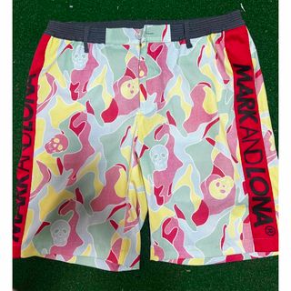 海外並行輸入正規品 マークアンドロナ ショートパンツ 白 Mサイズ
