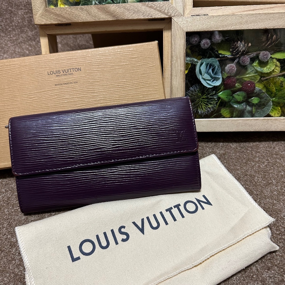 LOUIS VUITTON - ★LOUISVUITTON M6374K エピ ポルトフォイユ サラ 二つ折り