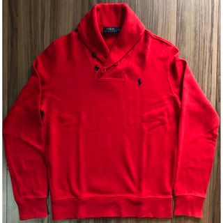 ポロラルフローレン(POLO RALPH LAUREN)のPoloRalphLaurenラルフローレンショールカラートレーナーSサイズ美品(スウェット)