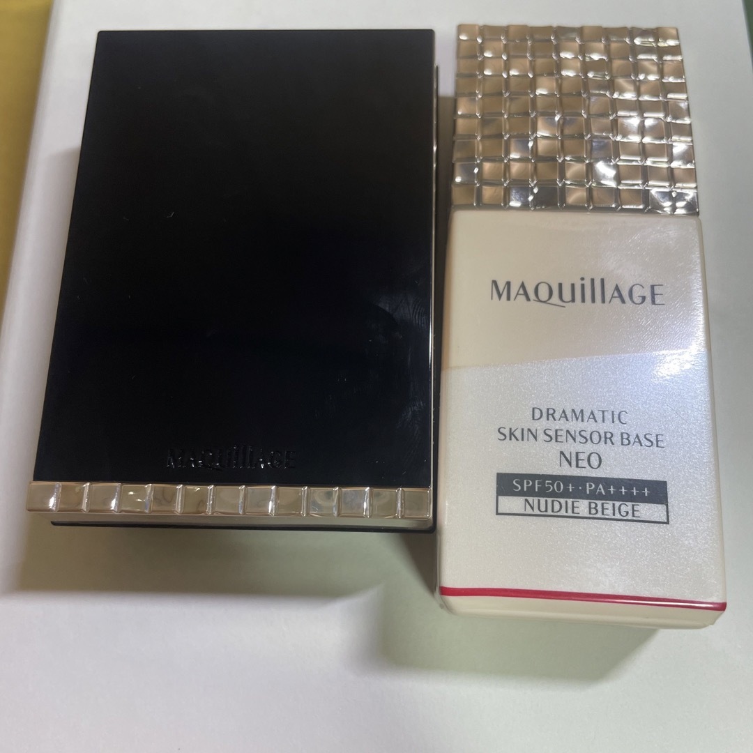 MAQuillAGE(マキアージュ)のマキアージュ　パウダーファンデ&下地セット コスメ/美容のベースメイク/化粧品(ファンデーション)の商品写真