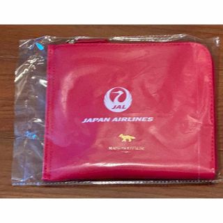 ジャル(ニホンコウクウ)(JAL(日本航空))のJAL日本航空 メゾンキツネ ビジネスクラス アメニティキット レッド(旅行用品)