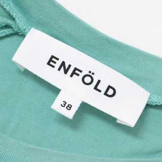 ENFOLD - ENFOLD エンフォルド ワンピース ライトブルー エメラルド