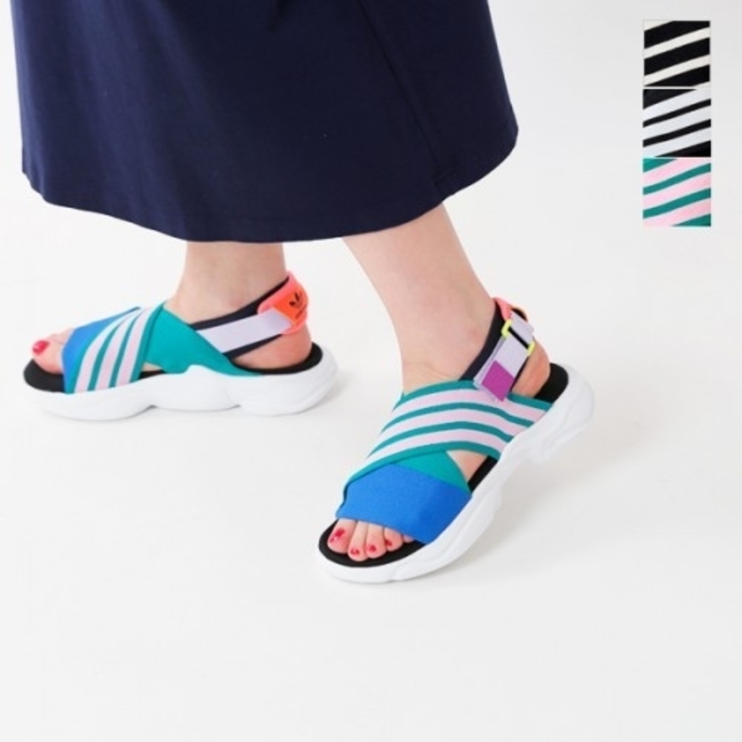 adidas(アディダス)の美品 24.5㎝ アディダス MAGMUR SANDAL マグマ サンダル レディースの靴/シューズ(サンダル)の商品写真