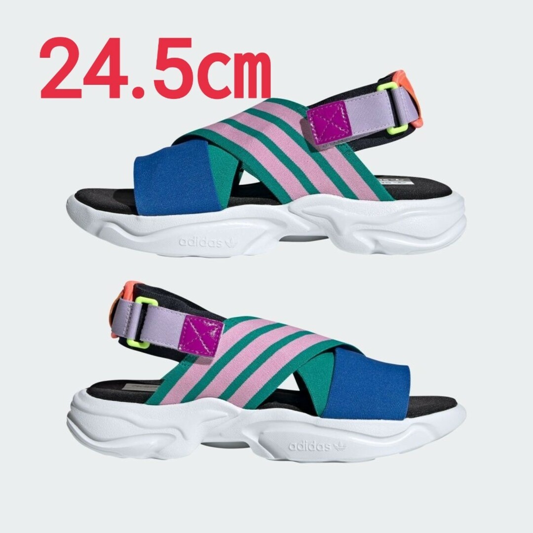 adidas(アディダス)の美品 24.5㎝ アディダス MAGMUR SANDAL マグマ サンダル レディースの靴/シューズ(サンダル)の商品写真