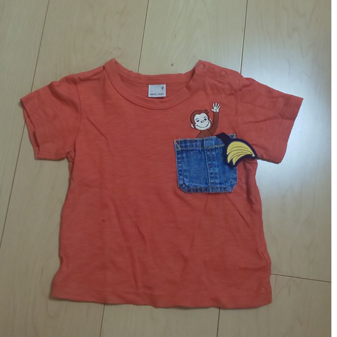 petit main(プティマイン)のプティマイン　Tシャツ90 キッズ/ベビー/マタニティのキッズ服男の子用(90cm~)(Tシャツ/カットソー)の商品写真