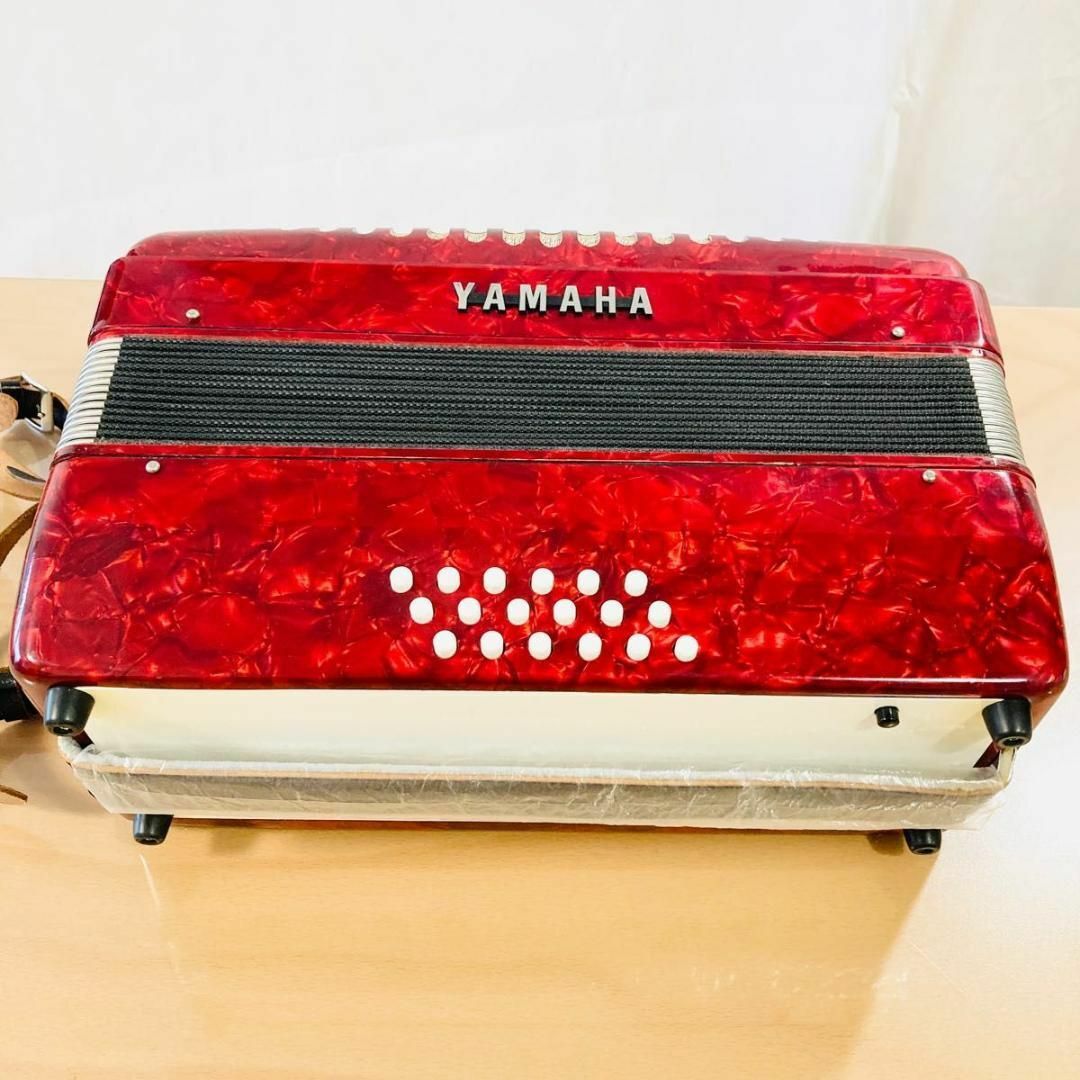 ヤマハ(ヤマハ)の美品 YAMAHA アコーディオン YA-18 初心者 鍵盤楽器 入門 楽器の鍵盤楽器(アコーディオン)の商品写真