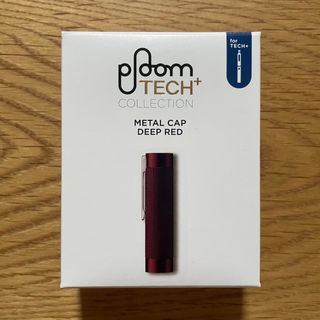 プルームテック(PloomTECH)のploom TECH + METAL CAP DEEP RED(タバコグッズ)