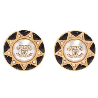 シャネル パールピアス ピアス(ブラック/黒色系)の通販 29点