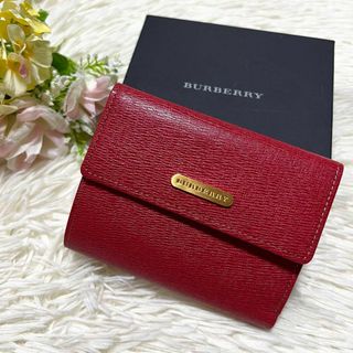 バーバリー(BURBERRY) 財布(レディース)（レッド/赤色系）の通販 100点