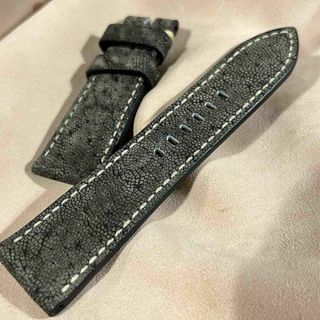 ele-96 エレファント 腕時計ベルト グレー ラグ幅26 mm の通販 by