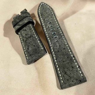 ele-96 エレファント 腕時計ベルト グレー ラグ幅26 mm の通販 by