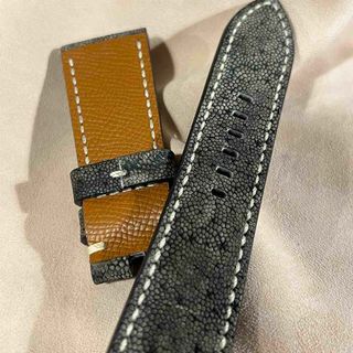 ele-96 エレファント 腕時計ベルト グレー ラグ幅26 mm の通販 by