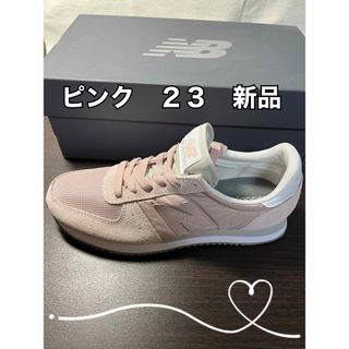 ニューバランス(New Balance)の新品　ニューバランス　WL220  23.0  ピンク　レディース　スニーカー　(スニーカー)