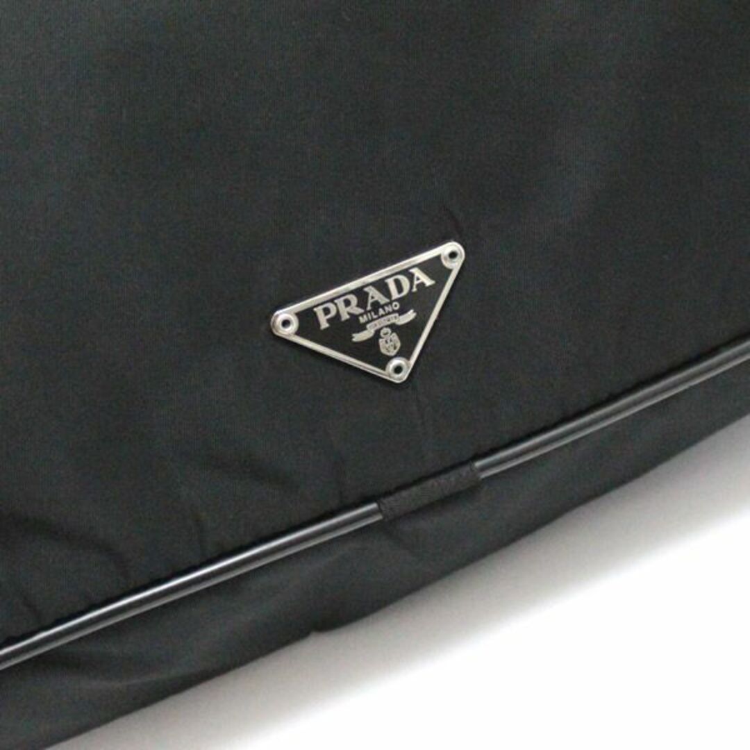 PRADA - プラダ バックパック 2WAYバッグ 黒 ナイロン 三角ロゴ 61746