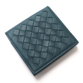 ボッテガ(Bottega Veneta) コインケース(レディース)（ブルー