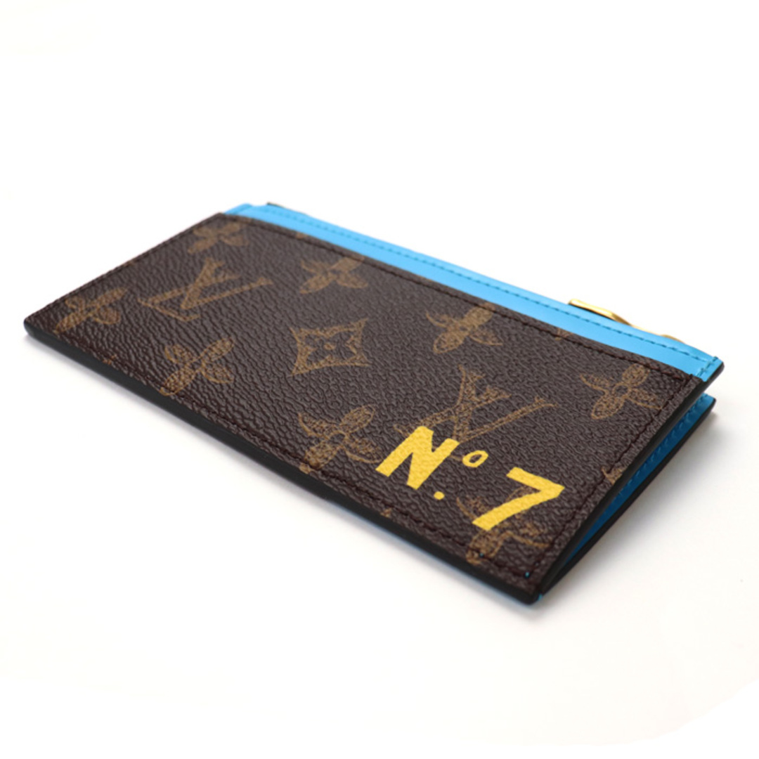 LOUIS VUITTON(ルイヴィトン)のLOUIS VUITTON ルイ・ヴィトン コイン・カードホルダー No.7 カードケース M81256 ICタグ ユニセックス【中古】【美品】 レディースのファッション小物(パスケース/IDカードホルダー)の商品写真