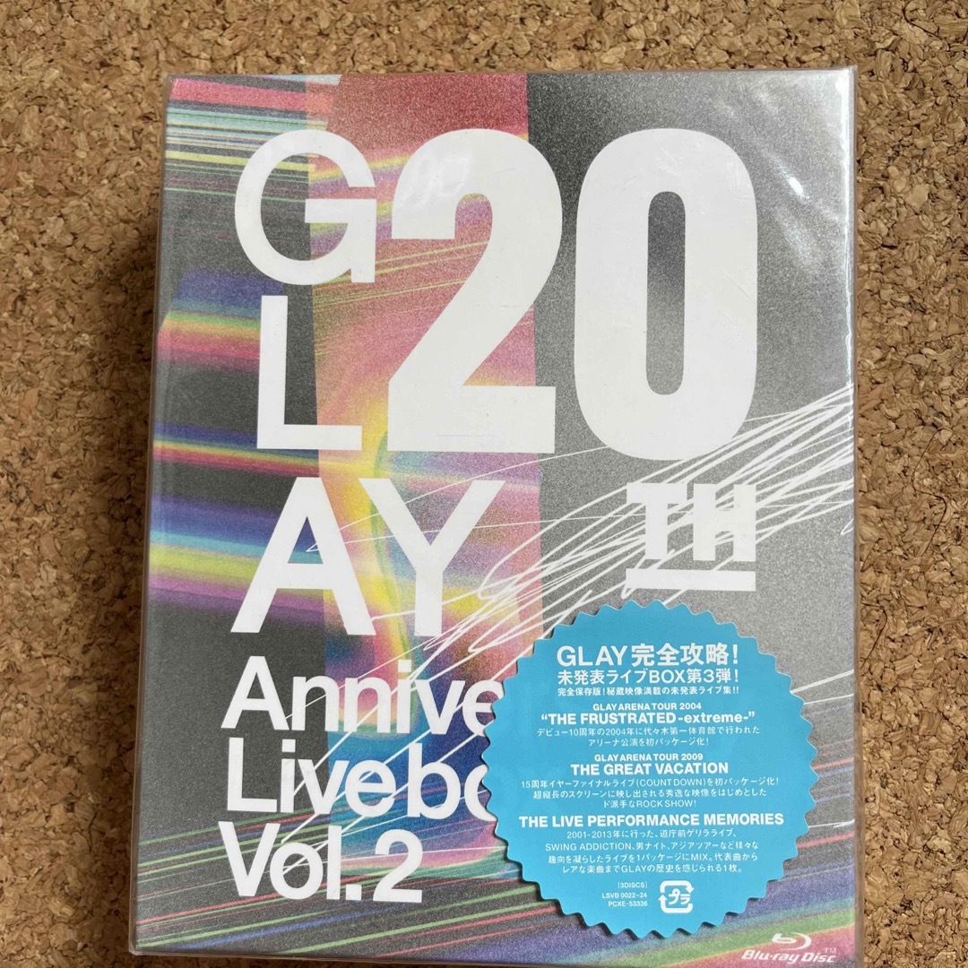 ミュージックGLAY　20th　Anniversary　LIVE　BOX　VOL．2 Blu