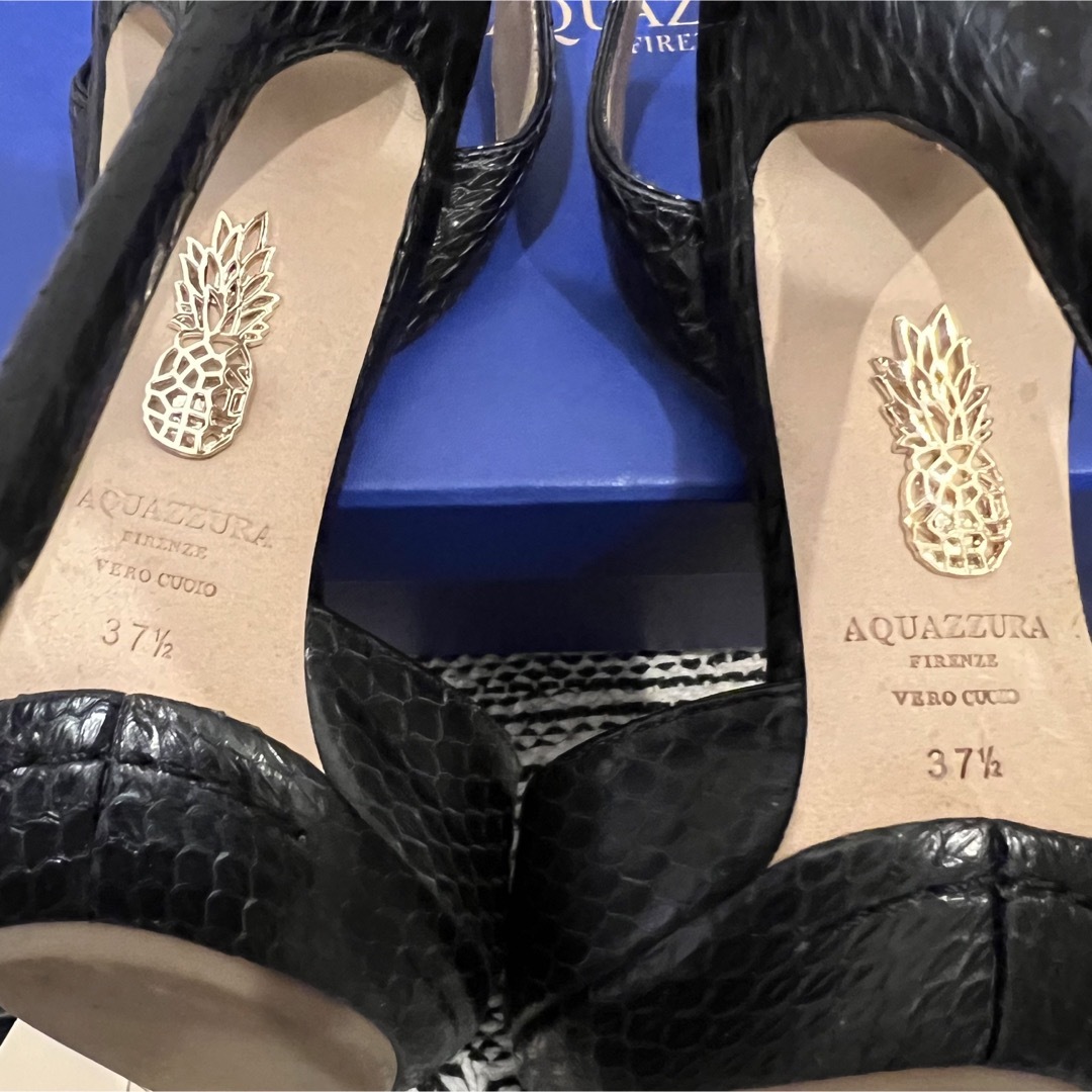 新品未使用　aquazzura “AERIN”サンダル　37ハーフ