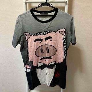 ドルチェ&ガッバーナ(DOLCE&GABBANA) ロゴTシャツ Tシャツ・カットソー