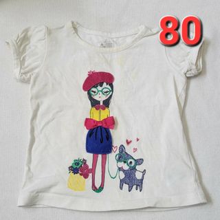 ベビーギャップ(babyGAP)のベビーギャップ☆80cm半袖Tシャツ　夏(Ｔシャツ)