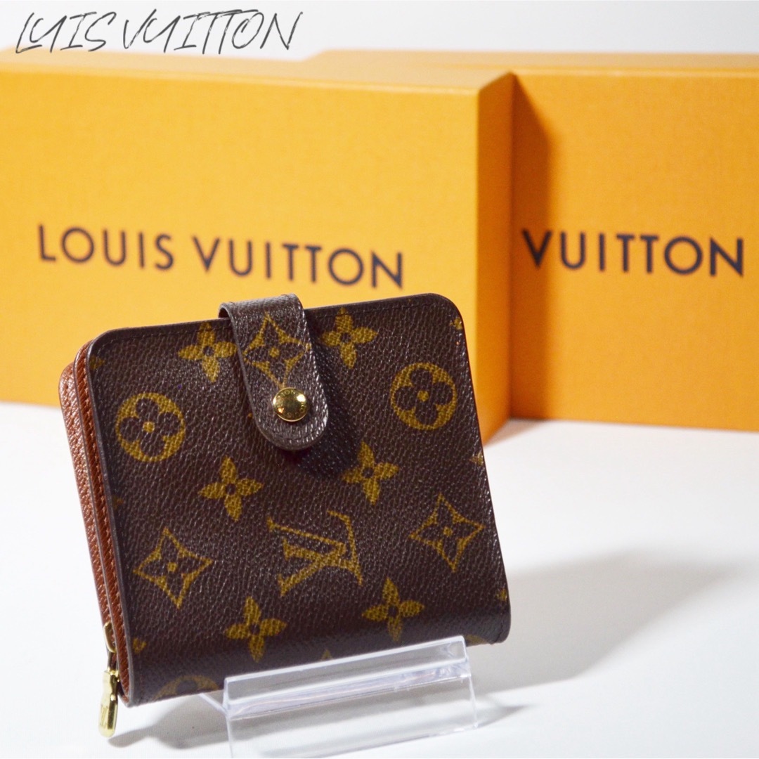 CT0053参考定価✨美品✨LOUIS VUITTON モノグラム コンパクトジップ M61667