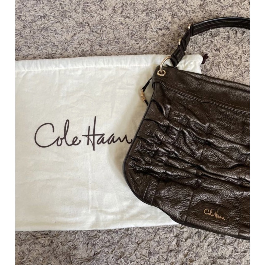 Cole Haan(コールハーン)の★美品★COLE HAAN 本革 ワンショルダーバッグ レディースのバッグ(ショルダーバッグ)の商品写真