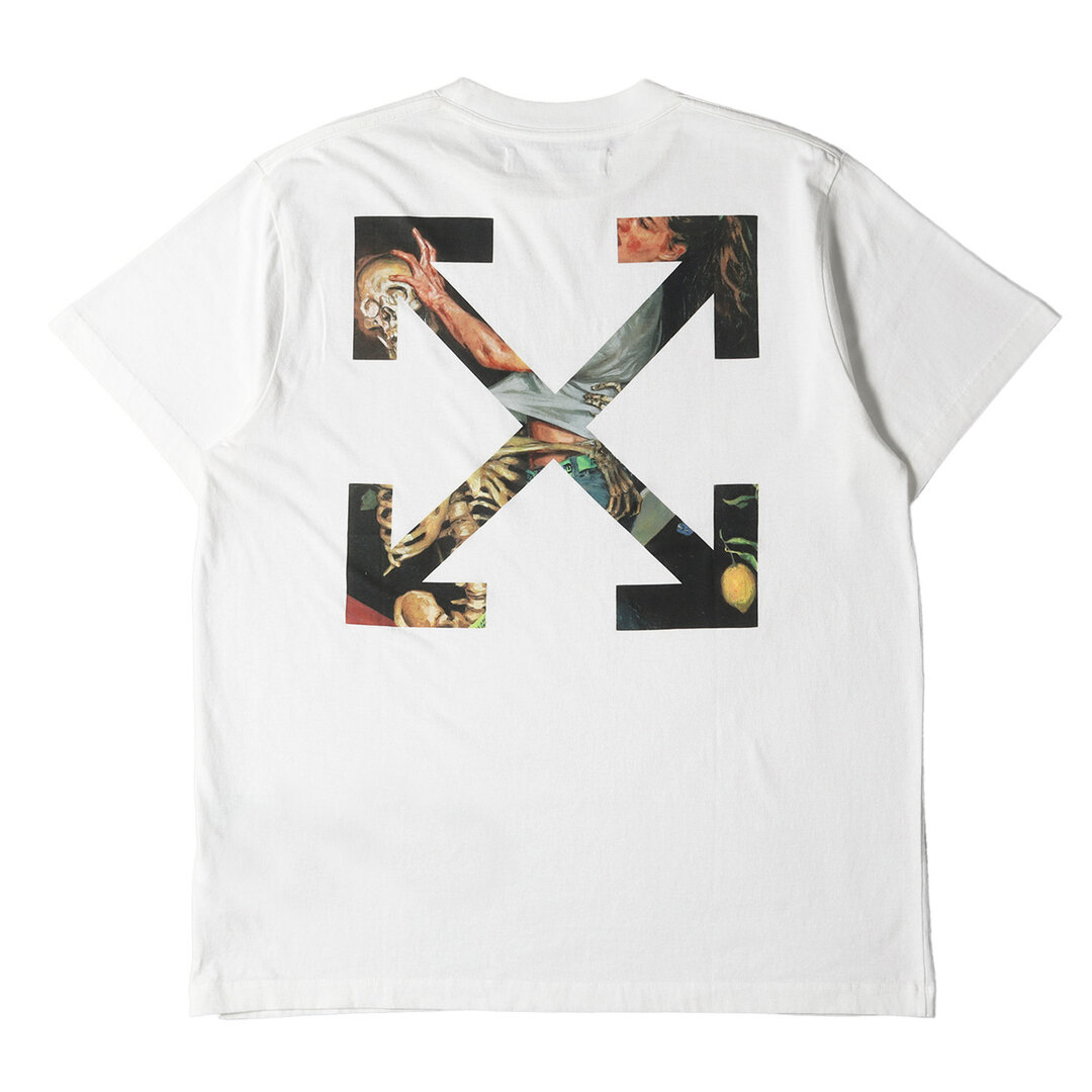 OFF WHITE   OFF WHITE オフホワイト Tシャツ：XS AW パスカル