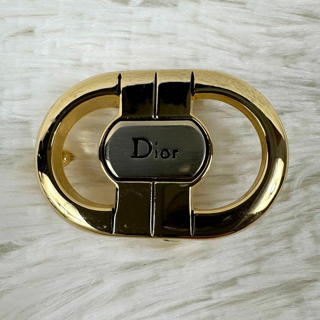 Christian Dior(クリスチャンディオール)の【美品】Christian Dior ベルト  バックル  ゴールド イタリア製 メンズのファッション小物(ベルト)の商品写真
