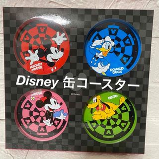 ディズニー 缶コースター 日産オリジナル 非売品 4種セット Disney(キャラクターグッズ)