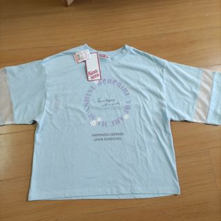 シマムラ(しまむら)の新品　メッシュＴシャツ　しまむら　女のこ　150(Tシャツ/カットソー)