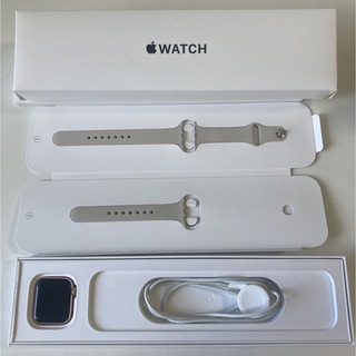 アップルウォッチ(Apple Watch)のAPPLE WATCH SE GPSモデル GOAL MKQ03J/A(その他)