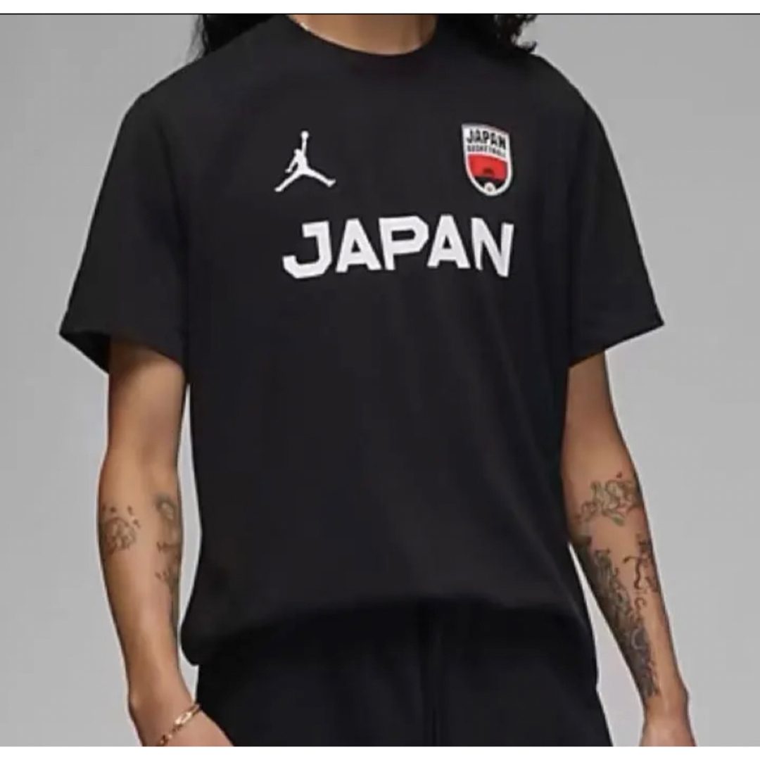 日本代表 バスケ バスケットボール JORDAN ジョーダン L  Tシャツ 黒
