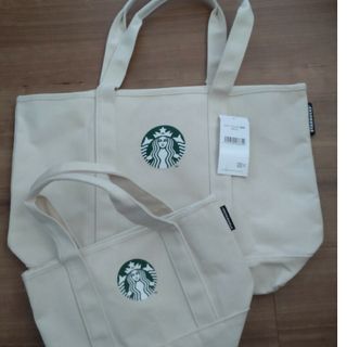 スターバックス(Starbucks)のスターバックス　STARBUCKS　トートバッグ大　ミニトートバッグ(バッグ)