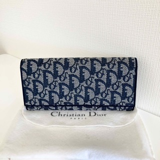 クリスチャンディオール(Christian Dior)のDior クリスチャン ディオール トロッター 長財布 シルバー金具(財布)